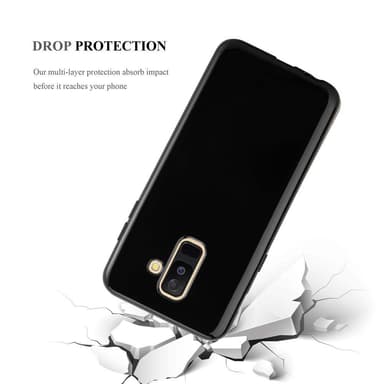 Samsung Galaxy A6 PLUS 2018 deksel ultra slim (svart)