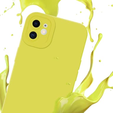 iPhone 11 Deksel case (gul)