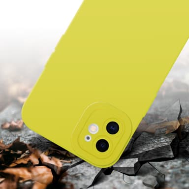 iPhone 11 Deksel case (gul)