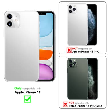 iPhone 11 Deksel case (lilla)