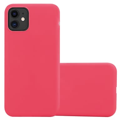 Deksel iPhone 11 Silikon cover (rød)