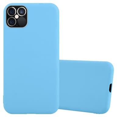 Deksel iPhone 12 / 12 PRO Silikon cover (blå)