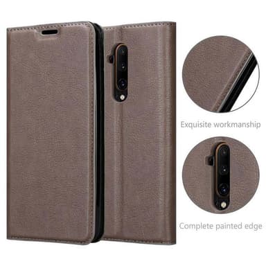 lommebokdeksel OnePlus 7T PRO case (brun)
