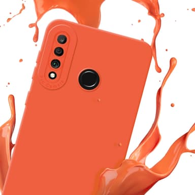 Huawei P30 LITE Deksel case (oransje)