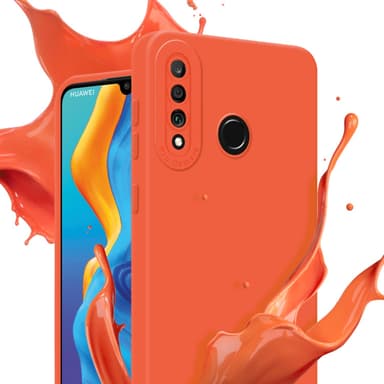 Huawei P30 LITE Deksel case (oransje)