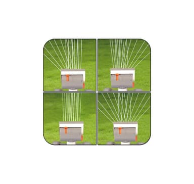 WHITE LINE Turbo Oscillerende Sprinkler , 16 dyser