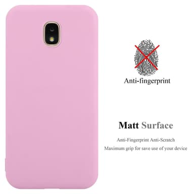 Deksel Samsung Galaxy J3 2018 Silikon cover (rosa)