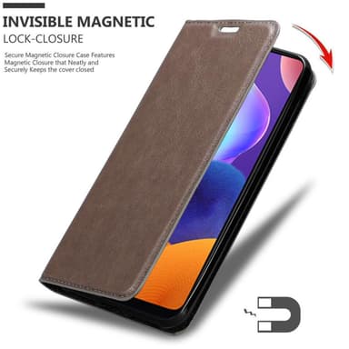 Samsung Galaxy A31 lommebokdeksel case (brun)