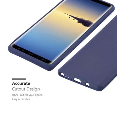 Deksel Samsung Galaxy NOTE 8 case (blå)