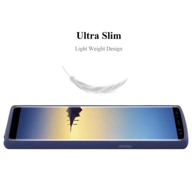 Deksel Samsung Galaxy NOTE 8 case (blå)