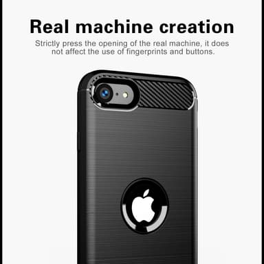 Deksel iPhone SE 2020 ultra slim (svart)