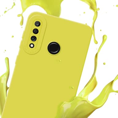 Huawei P30 LITE Deksel case (gul)
