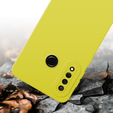 Huawei P30 LITE Deksel case (gul)