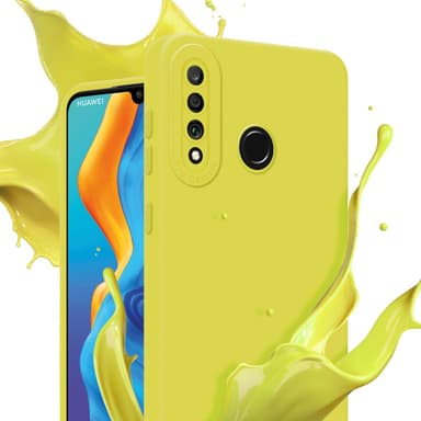 Huawei P30 LITE Deksel case (gul)