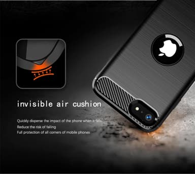 Deksel iPhone SE 2020 ultra slim (svart)