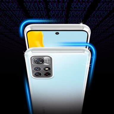 Redmi Note 11s 5G deksel ultra slim (Gjennomsiktig)