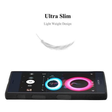 Deksel Sony Xperia X COMPACT case (svart)