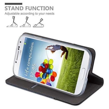 Samsung Galaxy S4 lommebokdeksel etui (blå)