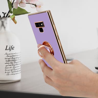 Samsung Galaxy NOTE 9 silikondeksel case (lilla)