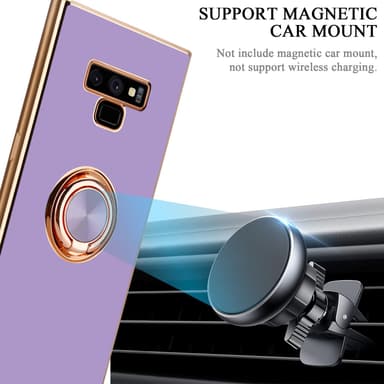 Samsung Galaxy NOTE 9 silikondeksel case (lilla)