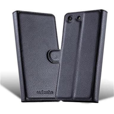 Sony Xperia M5 lommebokdeksel etui (svart)