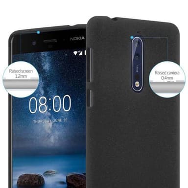 Deksel Nokia 8 2017 case (svart)