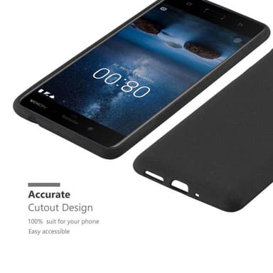 Deksel Nokia 8 2017 case (svart)