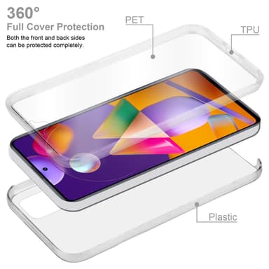Samsung Galaxy M31s Deksel 360 Case Cover