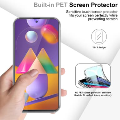 Samsung Galaxy M31s Deksel 360 Case Cover