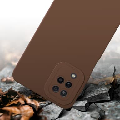 Deksel Samsung Galaxy A12 / M12 case (brun)