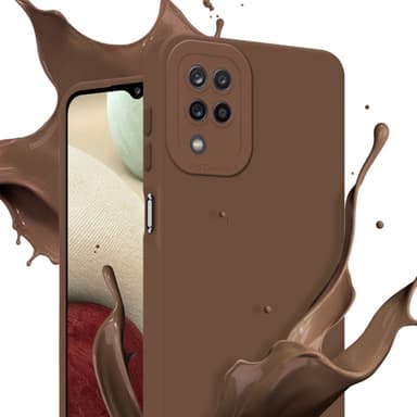 Deksel Samsung Galaxy A12 / M12 case (brun)