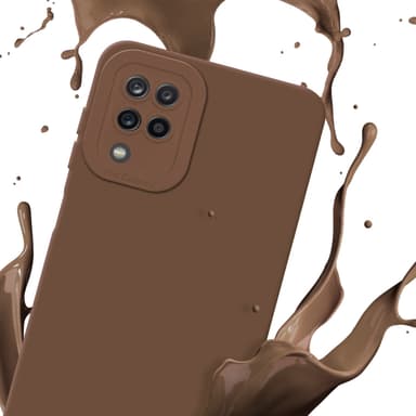 Deksel Samsung Galaxy A12 / M12 case (brun)