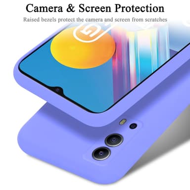 Vivo Y52 5G / Y72 5G silikondeksel case (lilla)