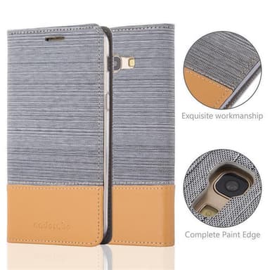 Samsung Galaxy A3 2017 lommebokdeksel etui (grå)