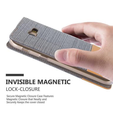 Samsung Galaxy A3 2017 lommebokdeksel etui (grå)