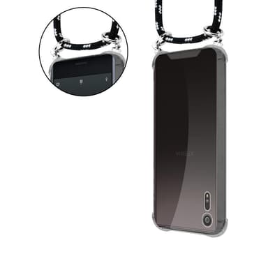 Sony Xperia XZ / XZs Deksel med Halskjede (svart)