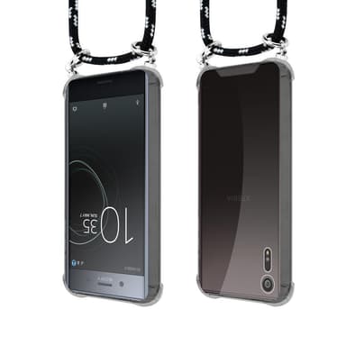 Sony Xperia XZ / XZs Deksel med Halskjede (svart)