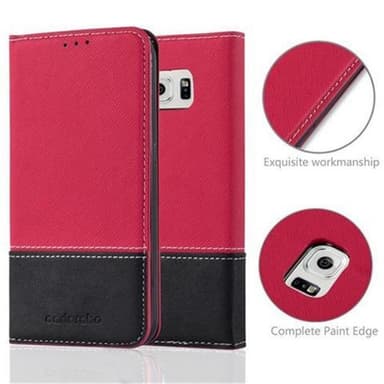 Samsung Galaxy S6 Deksel Case Cover (rød)