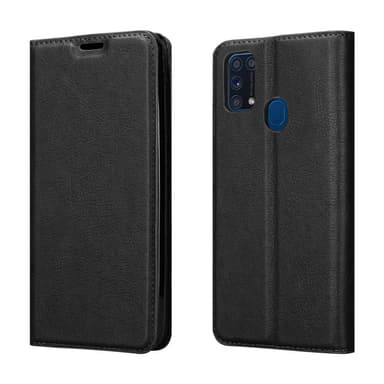 lommebokdeksel Samsung Galaxy M31 case (svart)