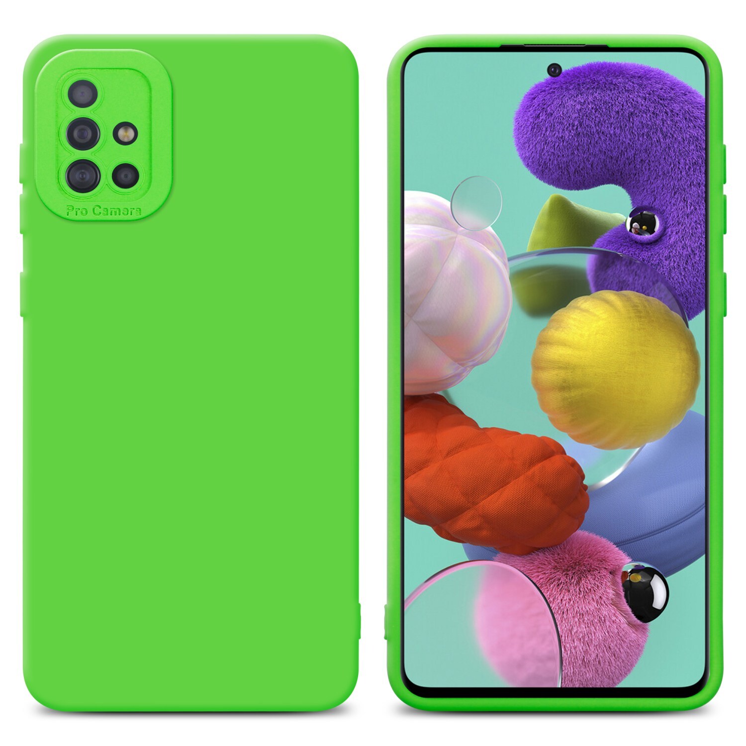 Deksel Samsung Galaxy A51 4G / M40s case (grønn)