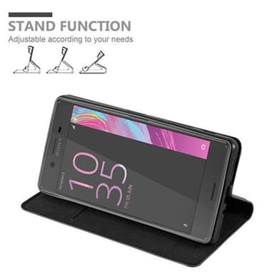 lommebokdeksel Sony Xperia X case (svart)