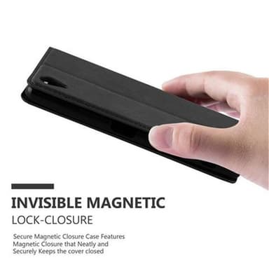 lommebokdeksel Sony Xperia X case (svart)