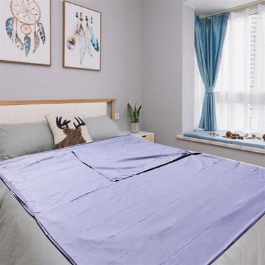 Sovepose Travel 115x 210 cm Reisesovepose (lilla)