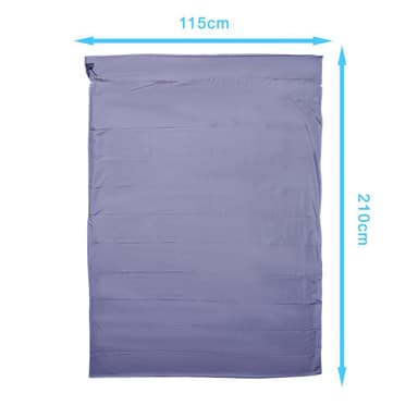 Sovepose Travel 115x 210 cm Reisesovepose (lilla)
