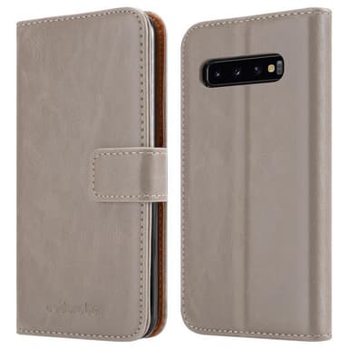 Samsung Galaxy S10 4G lommebokdeksel etui (brun)
