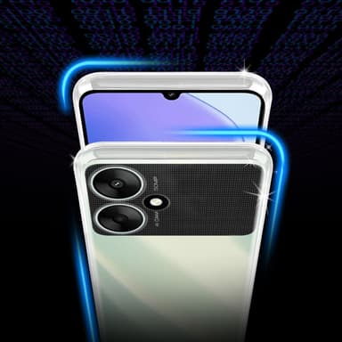 Redmi 13R 5G deksel ultra slim (Gjennomsiktig)