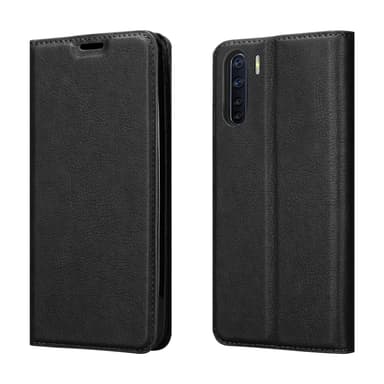 lommebokdeksel Oppo A91 case (svart)
