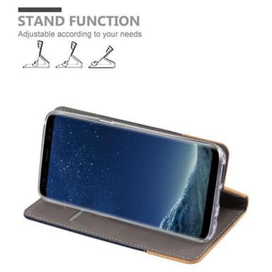 Samsung Galaxy S8 lommebokdeksel etui (blå)