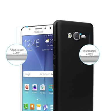 Samsung Galaxy J7 2015 Hardt Deksel Case (svart)