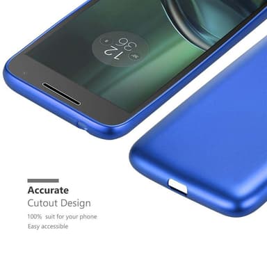 Deksel Motorola MOTO G4 PLAY Case Cover (blå)